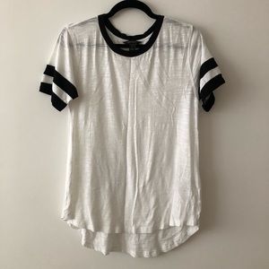 Varsity stripe Banana Republic t-shirt